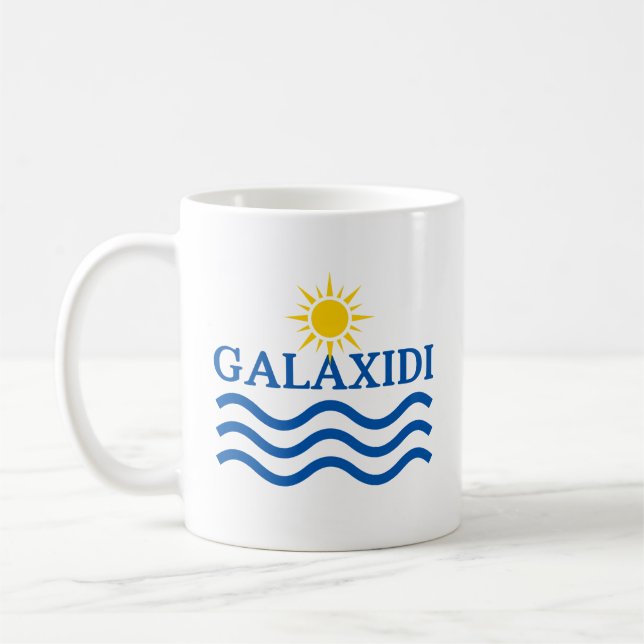 Mug GALAXIDI Grèce, Sun Waves (Gauche)