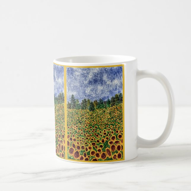 Mug Galaxie de tournesol (Droite)