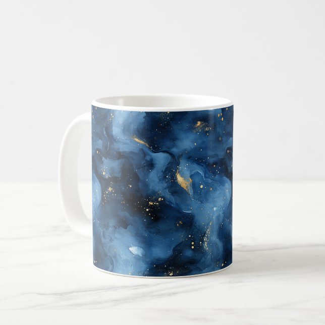 Mug Galaxie du ciel bleu   (Devant gauche)