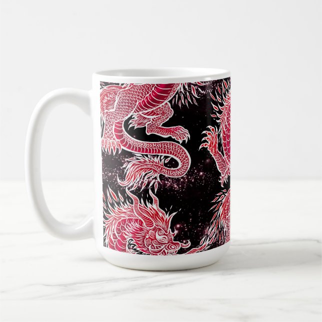 Mug Galaxie du Dragon Rouge (Gauche)