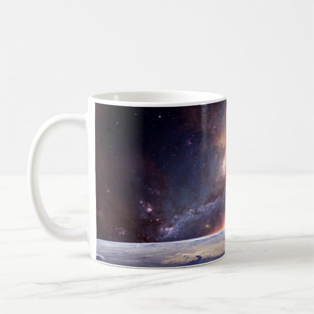 Mug Galaxy étoile infinité cosmos sombre (Gauche)