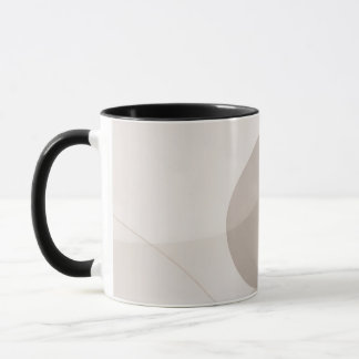 Mug Galerie Contemporaine Taupe Neutre Décor Moderne