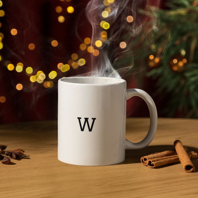 Mug Galerie d'une image avec monogramme (Créateur téléchargé)
