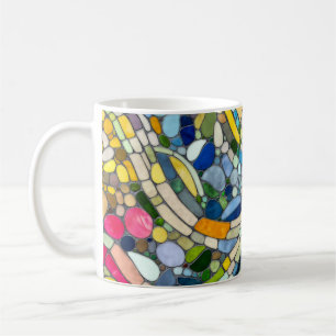 Mug Galets colorés Art Mosaïque