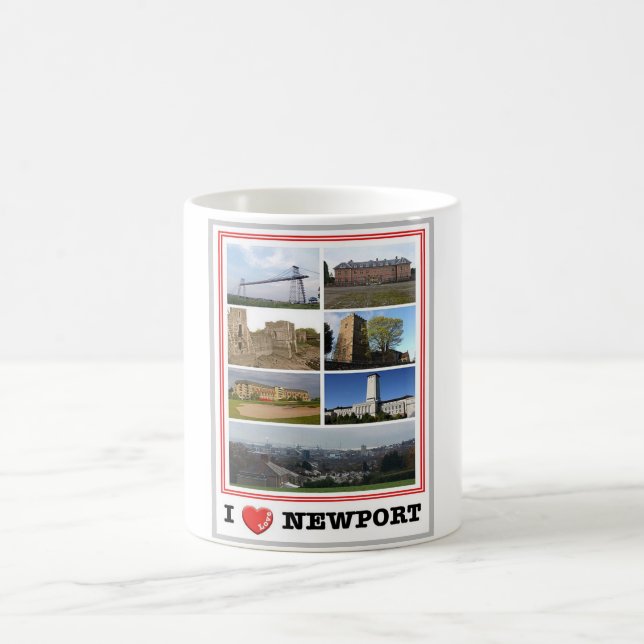 Mug Galles - Newport - I Love - (Centre)