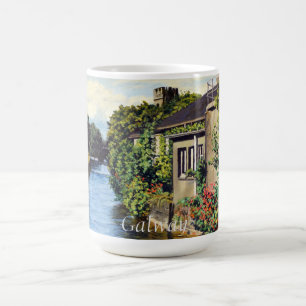 Mug Galway City Irlande Pittoresque Canal View