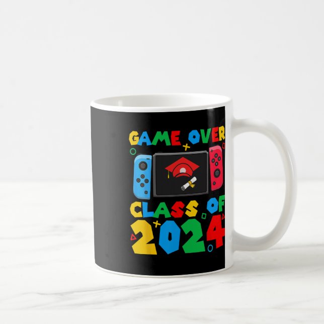 Mug Game Over Cl De Joueurs De Vidéo Étudiants Drôle D (Droite)