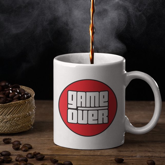 Mug Game Over - Gamer's (Créateur téléchargé)
