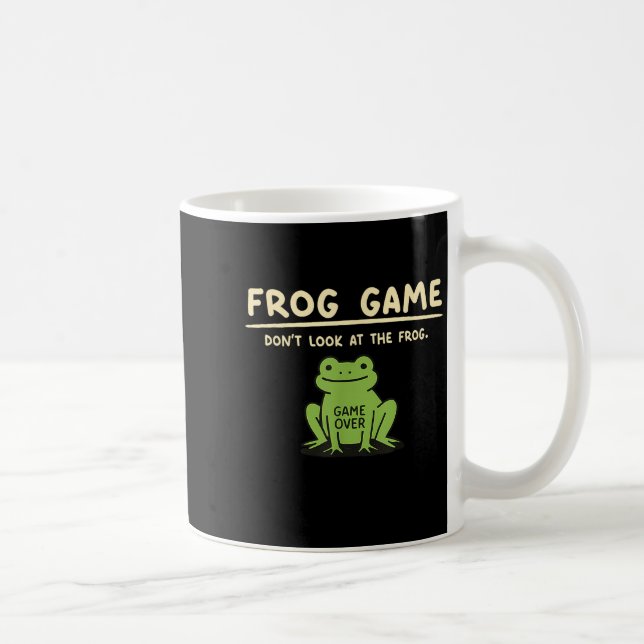 Mug Game Over Ne Regardez Pas Les Cadeaux De Grenouill (Droite)