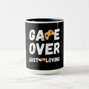 Mug Game Over Rien Que L'amour Art De Gamer