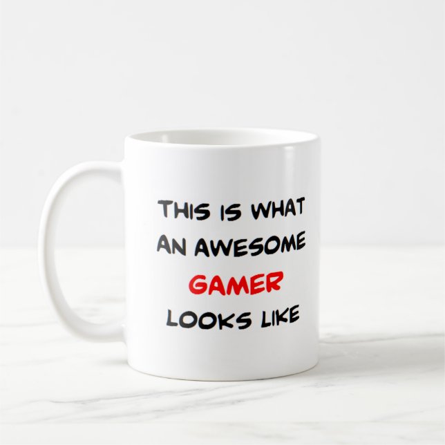 Mug gamer, génial (Gauche)
