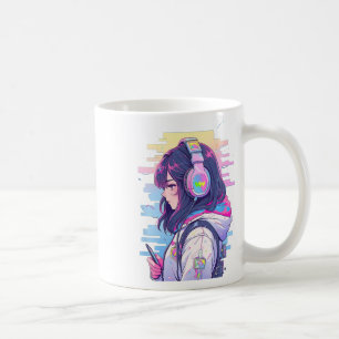 Mug Gamer Girl Funny Pastel Japon Anime Streamer Japon