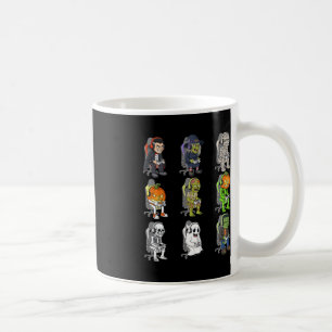 Mug Gamer Halloween Skeleton Vampire Jeu Mummy Boys