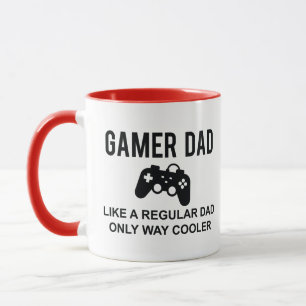 Mug Gamer Papa Comme Un Père Régulier Seulement Way Gl