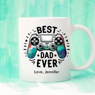Mug Gamer Player Fête des pères de meilleur papa perso