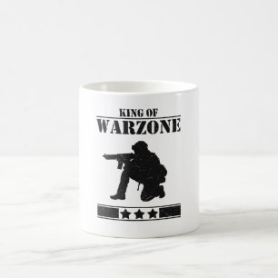 Mug Gamer Roi De Warzone Jeu