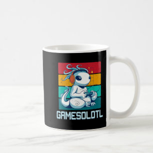 Mug Gamesolotl Cute Axolotl Vidéo Gamer Kawaii Anime B