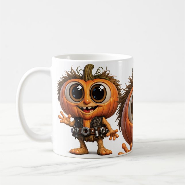 Mug Gamin Citrouille (Gauche)