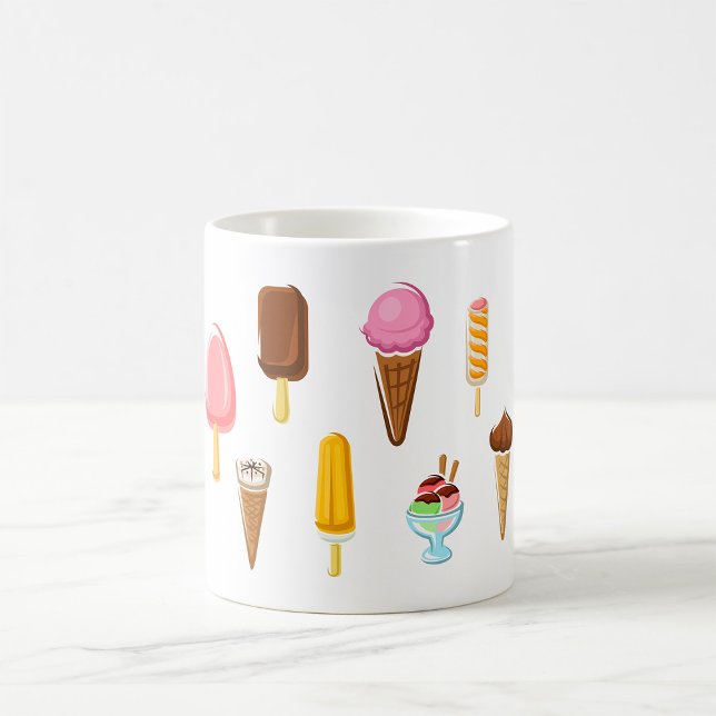 Mug Gamme De Glaces (Créateur téléchargé)