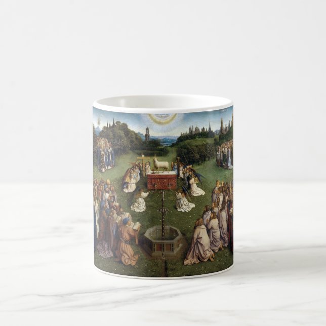 Mug Gand Altarpiece (détail), Van Eyck Brothers (Centre)