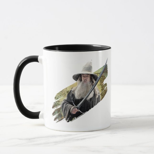 Mug Gandalf avec épée verte (Gauche)