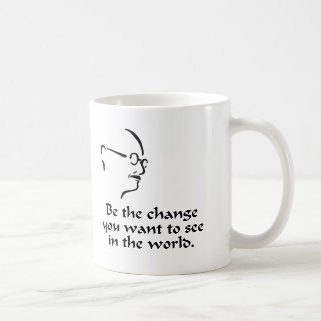 Mug Gandhi - changement (Droite)