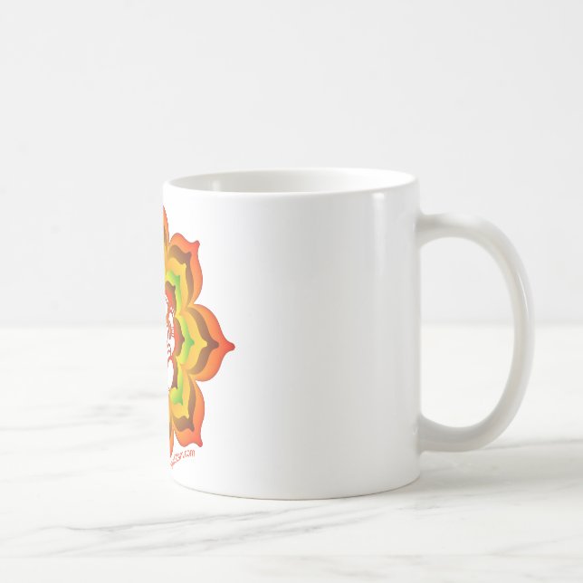 Mug Ganesh dans Lotus (Droite)