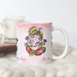 Mug Ganesha rose Ganapathi cadeau personnalisé<br><div class="desc">Ganesha rose mignon lord Ganesh Ganapathi cadeau personnalisé.</div>
