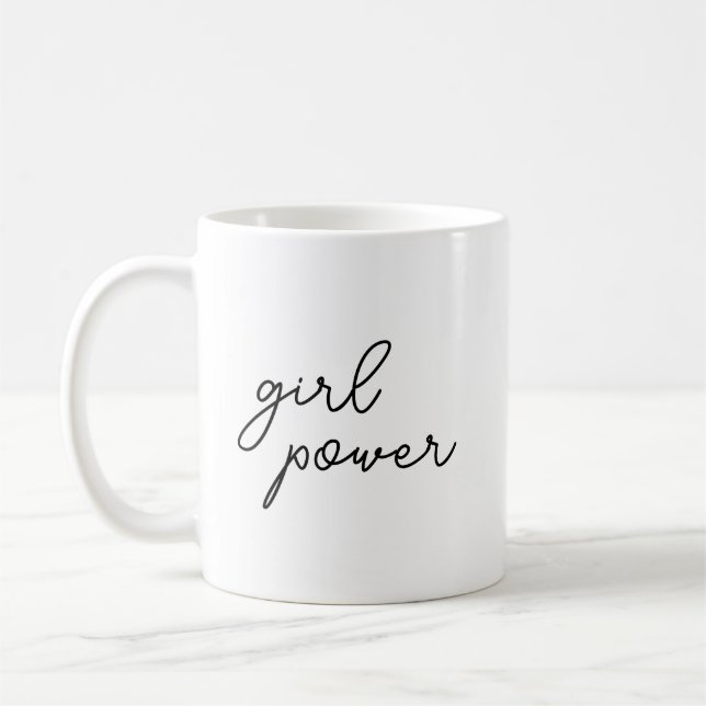 Mug Gang de Filles Puissance Féminine Moderne Élégante (Gauche)