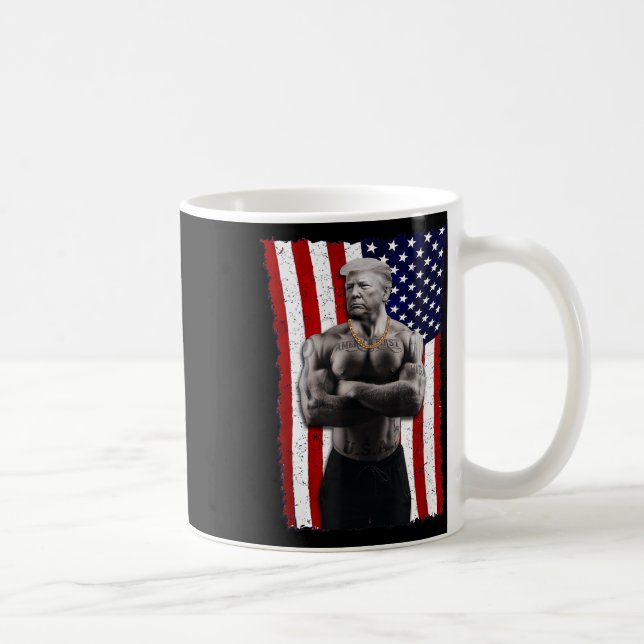 Mug Gangster Pro Donald Trump Tattoo républicain Améri (Droite)