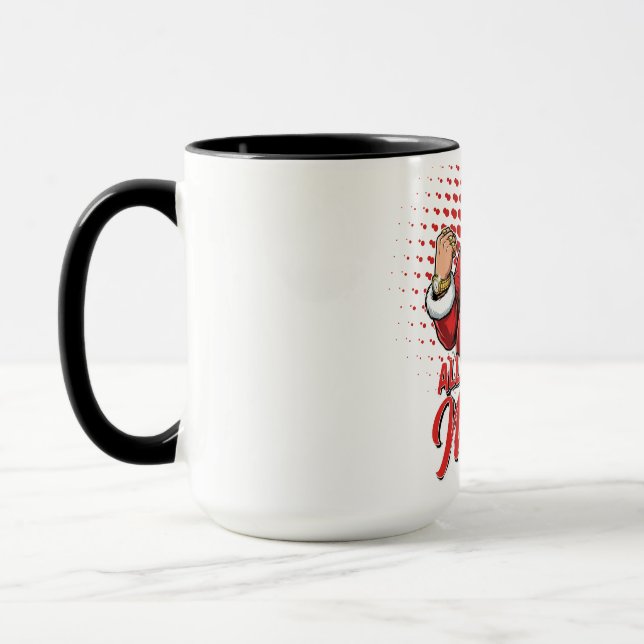 Mug Gangster Santa All I Want For Christmas Is Money (Gauche)