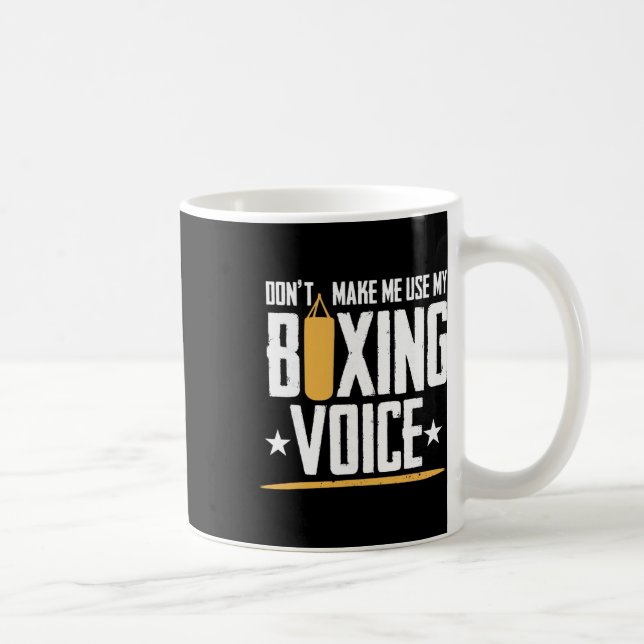 Mug Gants de boxe anglaise G de kickboxing avec poings (Droite)