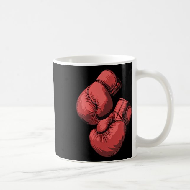 Mug Gants de boxe Arts martiaux Sport Sparring Boxer (Droite)