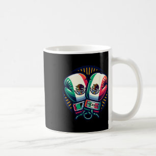 Mug Gants de boxe Mexique Boxe Drapeau mexicain Vintag