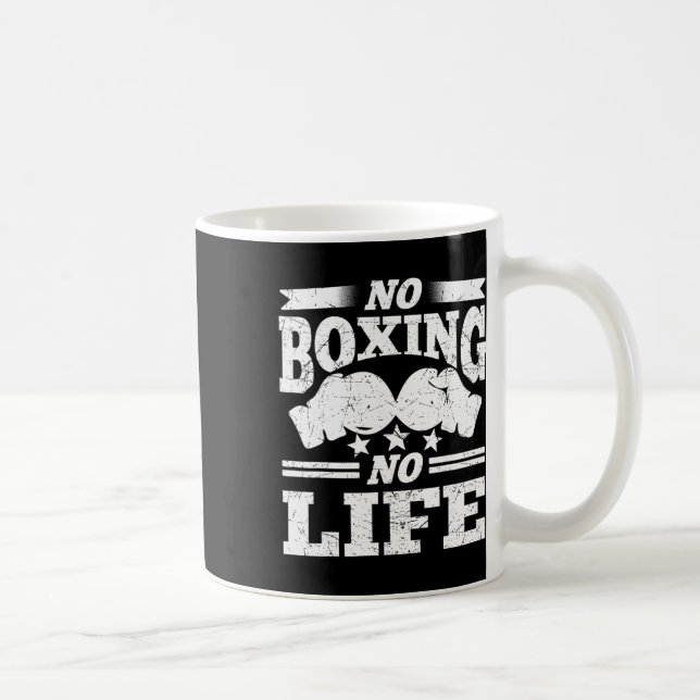 Mug Gants de boxe Pas de boxe Pas de vie Gants de boxe (Droite)