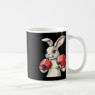 Mug Gants De Boxe Rouge Et Costume De Lapin Mélange
