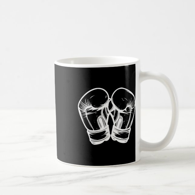 Mug Gants de kickboxing Dessin Taekwondo  (Droite)