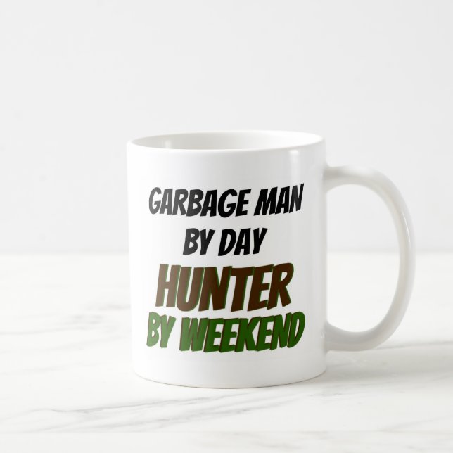 Mug Garbage Man by Day Hunter par Weekend (Droite)