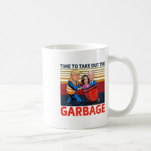 Mug Garbyge Pour Trump 2024 Drôle Temps Pour Sortir Le