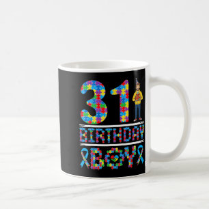 Mug Garçon 31e anniversaire de sensibilisation à l'aut