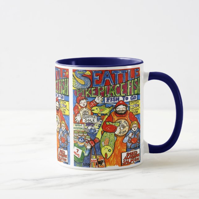 Mug Garçon avec le crabe (Droite)