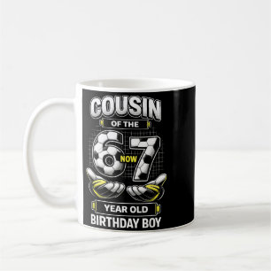 Mug Garçon d'anniversaire avait 6 7 Six Sept Football