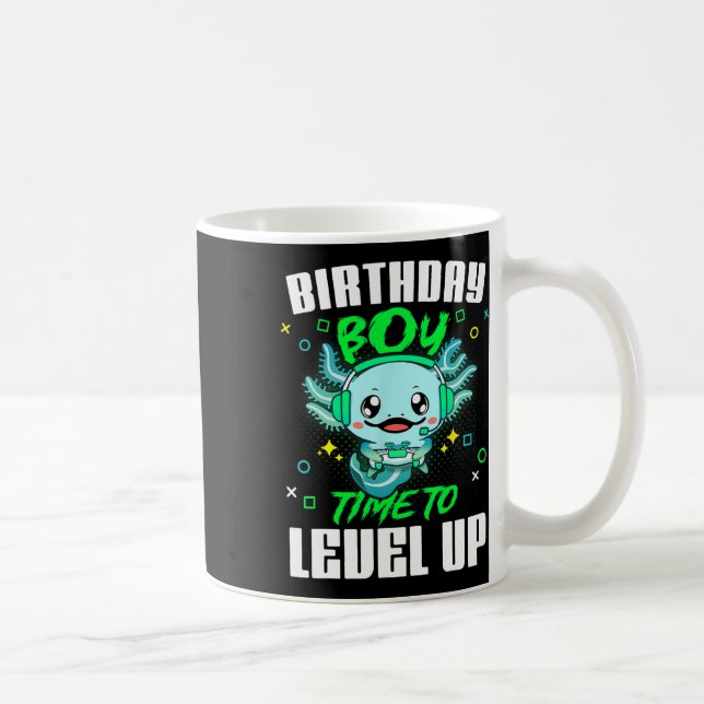 Mug Garçon d'anniversaire Il est temps de passer au ni (Droite)