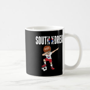 Mug Garçon de football qui fait du Dabbing Corée du Su