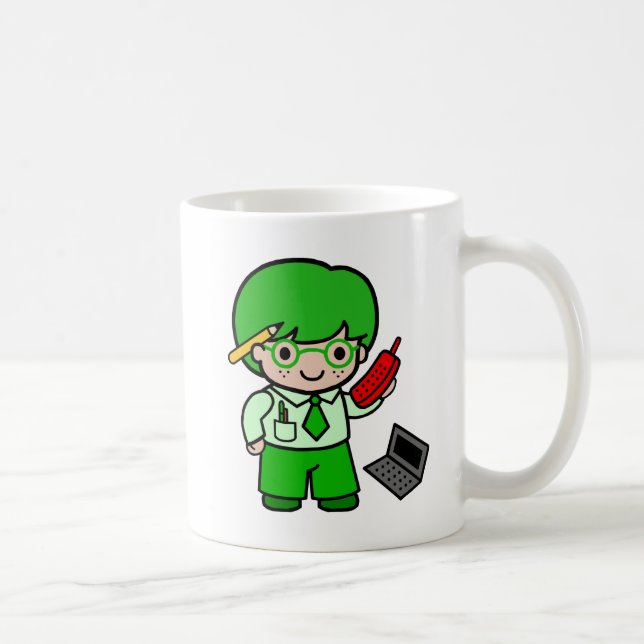 Mug Garçon de geek (Droite)