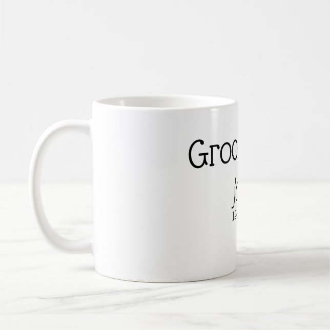 Mug garçon d'honneur enterrement de vie de jeune fille (Gauche)