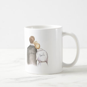Mug Garçon d'honneur ? Homme blond de brune de jeune