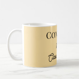 Mug garçon diplômé ajouter nom félicitations date anné