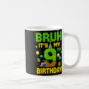 Mug Garçon Enfant Anniversaire Drôle C'est Mon 9e Anni