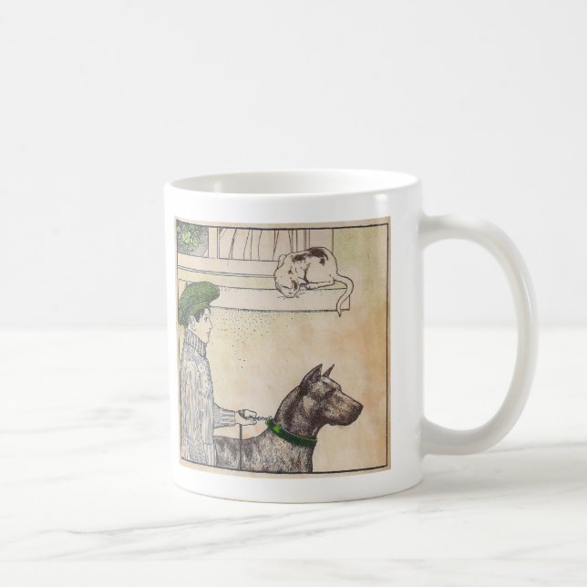 Mug Garçon et chien (Droite)